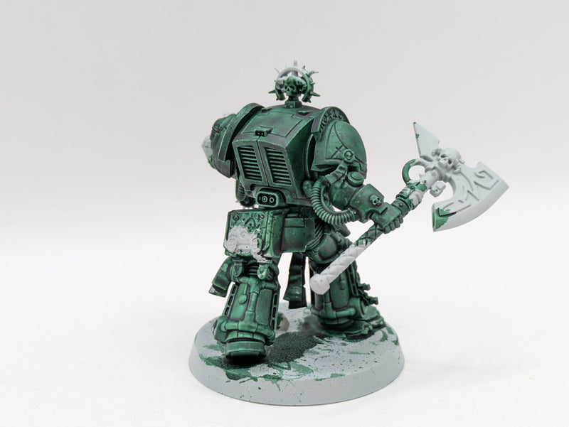 Warhammer 40k: Space Marines Dark Angels Terminator Captain and Librarian (AE098)