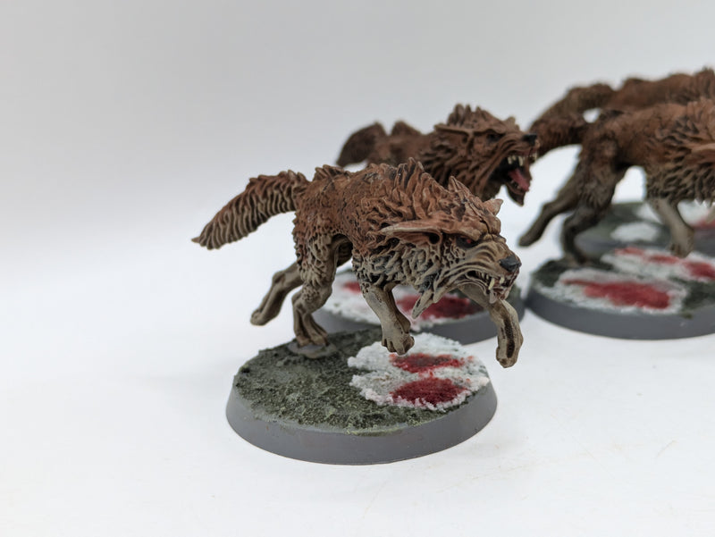 Warhammer 40k: Space Marines Space Wolves Fenrisian Wolves (AJ014)