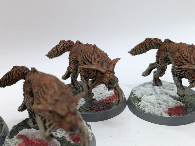 Warhammer 40k: Space Marines Space Wolves Fenrisian Wolves (AJ014)