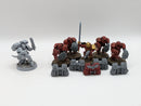 Warhammer 40k: Space Marines Blood Angels Assault Marines and Captain (AD035)