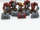Warhammer 40k: Space Marines Blood Angels Assault Marines and Captain (AD035)