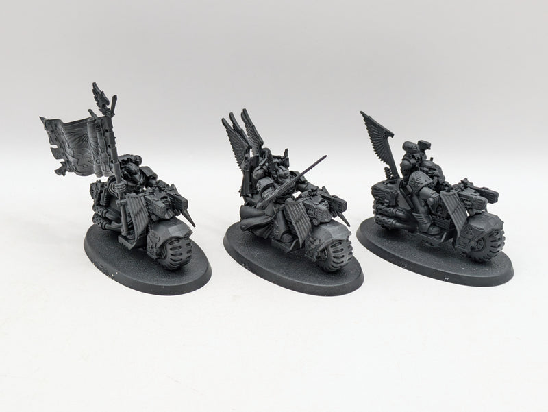 Warhammer 40k: Space Marine Dark Angels Ravenwing Bikes (BA062)