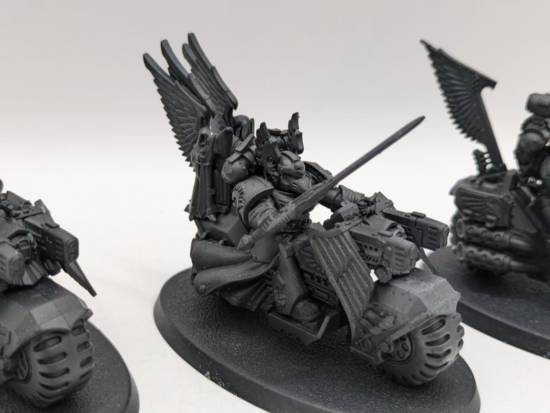 Warhammer 40k: Space Marine Dark Angels Ravenwing Bikes (BA062)