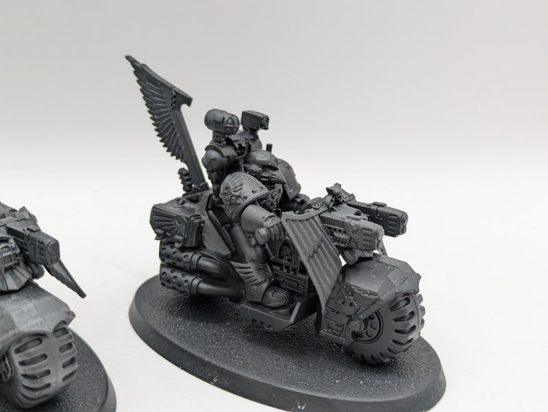 Warhammer 40k: Space Marine Dark Angels Ravenwing Bikes (BA062)