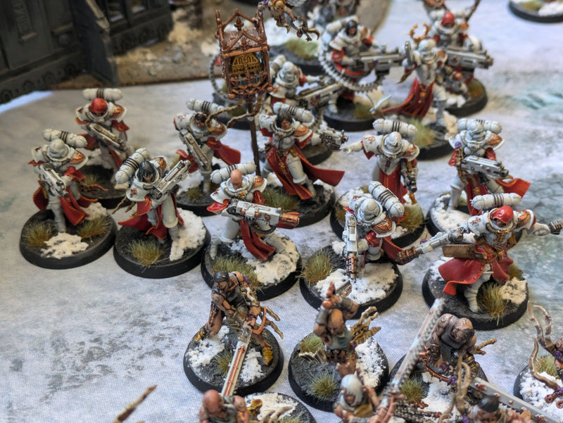 Warhammer 40k: LARGE Adepta Sororitas Army - Well Painted (AB456)