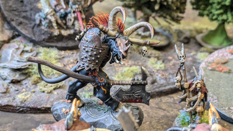 Warhammer Age of Sigmar/Old World: Beautifully Painted Beastmen Army (AB458)