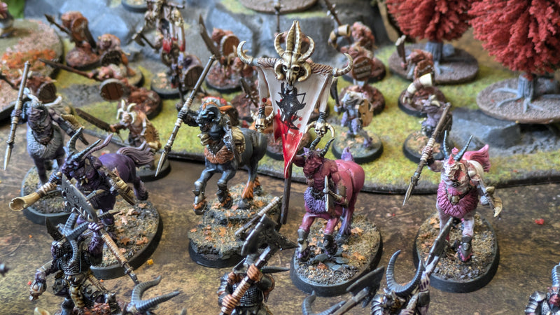 Warhammer Age of Sigmar/Old World: Beautifully Painted Beastmen Army (AB458)