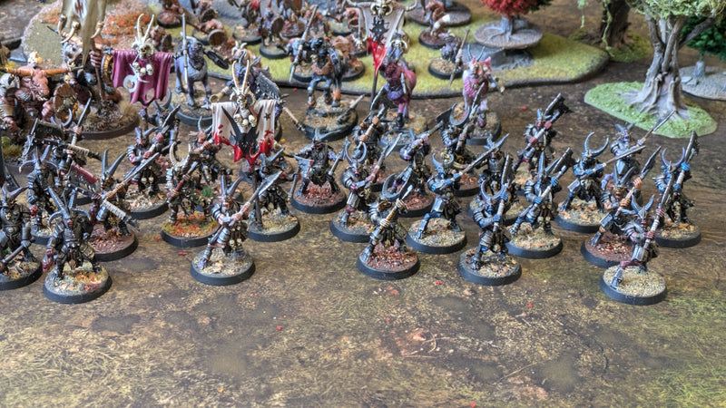 Warhammer Age of Sigmar/Old World: Beautifully Painted Beastmen Army (AB458)