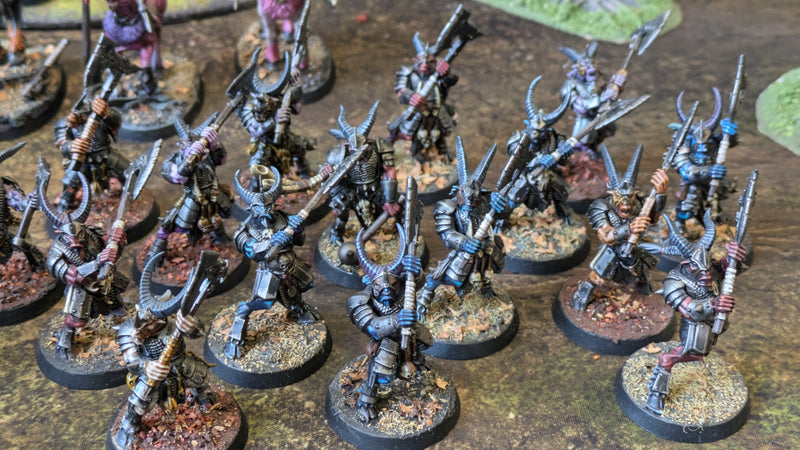 Warhammer Age of Sigmar/Old World: Beautifully Painted Beastmen Army (AB458)