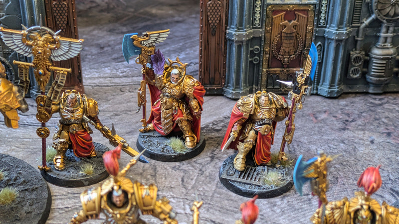 Warhammer 40k: Adeptus Custodes Army - Well Painted (AB457)