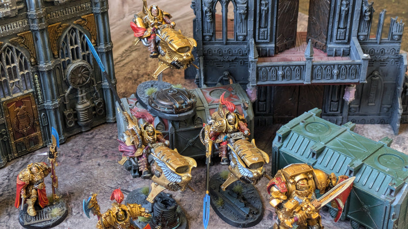 Warhammer 40k: Adeptus Custodes Army - Well Painted (AB457)