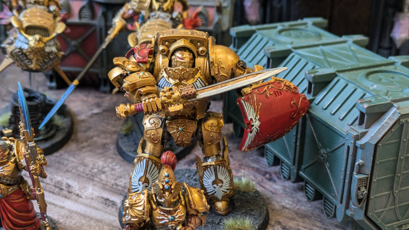 Warhammer 40k: Adeptus Custodes Army - Well Painted (AB457)