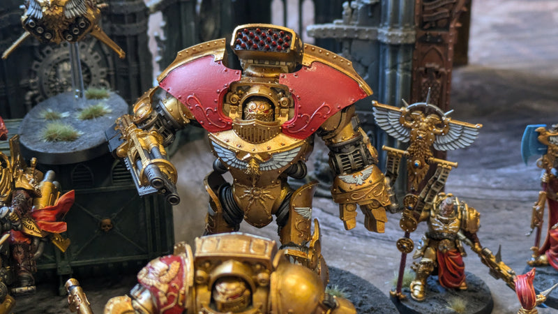 Warhammer 40k: Adeptus Custodes Army - Well Painted (AB457)