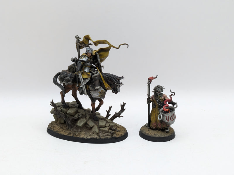 Warhammer Age of Sigmar: Cities of Sigmar Freeguild Cavalier-Marshal and Alchemite Warforger (AF058)