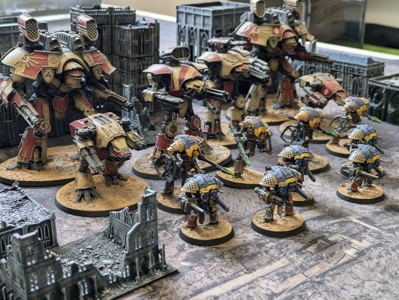 Warhammer Legions Imperialis: Adeptus Titanicus - Beautifully Painted Army (AY493)