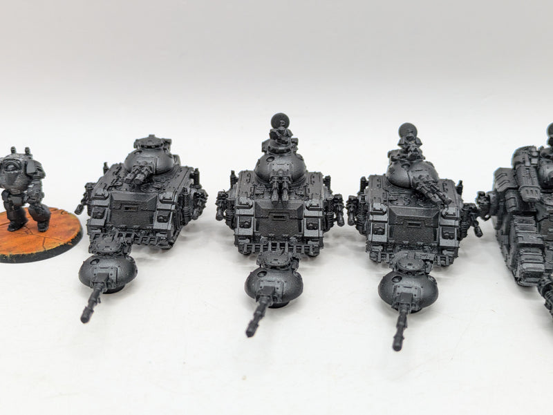 Warhammer Legions Imperialis: Legiones Astartes Predator Tanks, Sicarans and Contemptor Dreadnoughts (AF078)