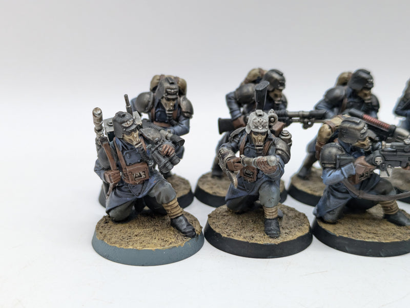 Warhammer 40k: Astra Militarum Veteran Guardsmen Kill Team - Well Painted (BA087)