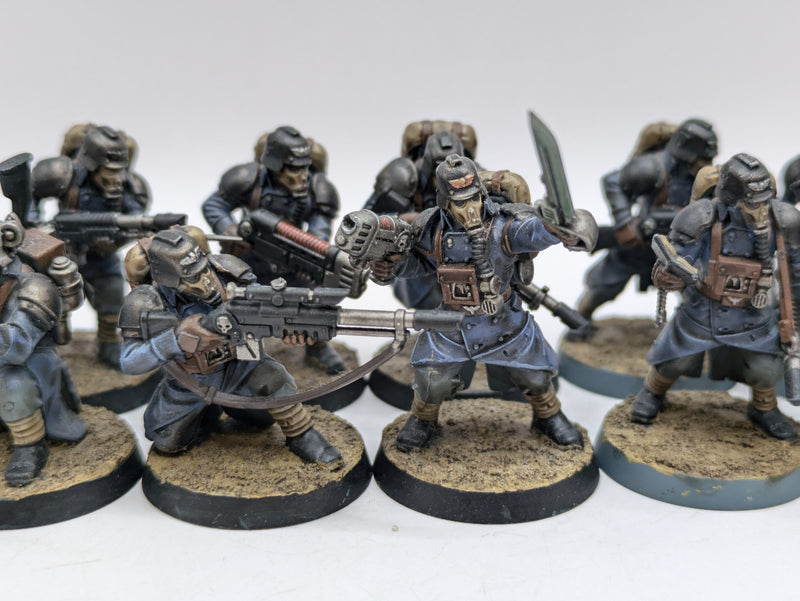 Warhammer 40k: Astra Militarum Veteran Guardsmen Kill Team - Well Painted (BA087)