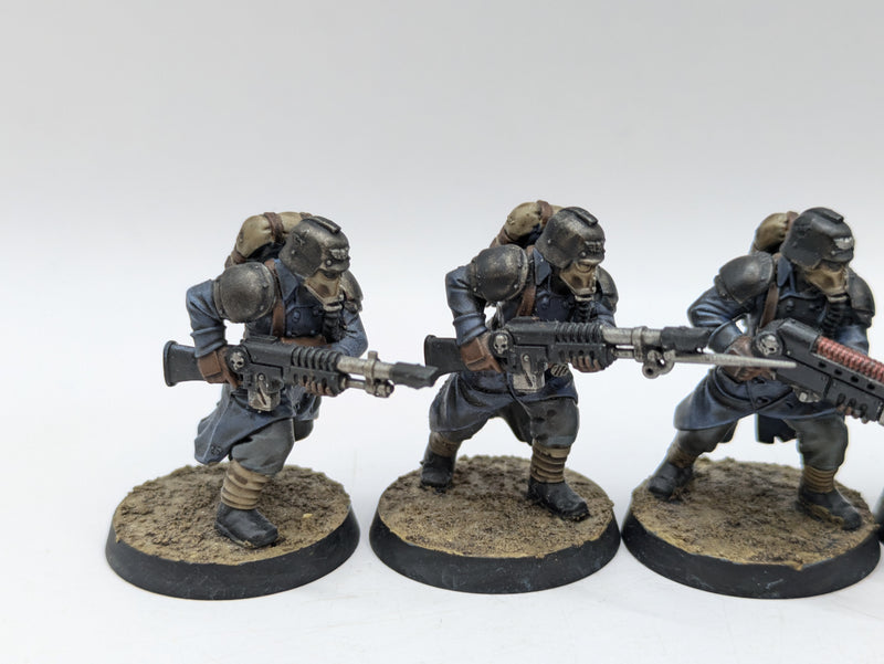 Warhammer 40k: Astra Militarum Veteran Guardsmen Kill Team - Well Painted (BA087)