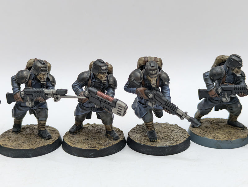 Warhammer 40k: Astra Militarum Veteran Guardsmen Kill Team - Well Painted (BA087)