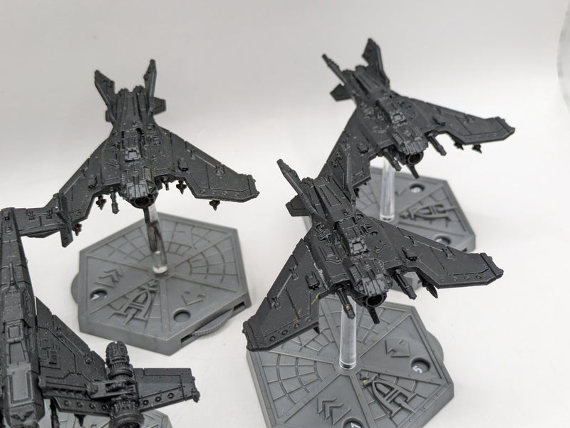 Warhammer Legions Imperialis: Lightning Fighter Squadron and Avenger Strike Fighters (BF038)