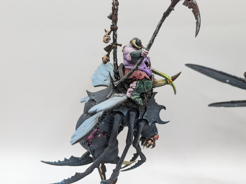 Warhammer Age of Sigmar: Maggotkin of Nurgle Pusgoyle Blightlords - Pro Painted (BF032)