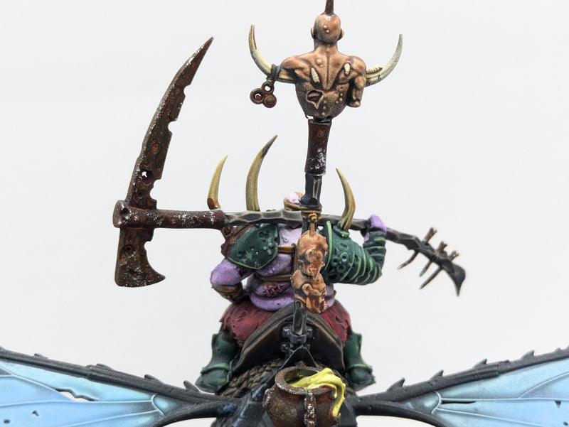 Warhammer Age of Sigmar: Maggotkin of Nurgle Pusgoyle Blightlords - Pro Painted (BF032)