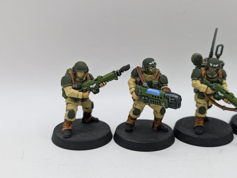 Warhammer 40K: Astra Militarum Cadian Shock Troops - Well Painted (AZ069)