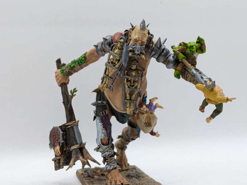 Warhammer The Old World/AOS: Orcs & Goblins Mancrusher Giant - Well Painted (AF052)