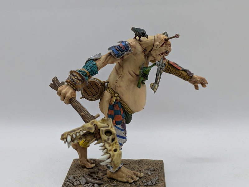 Warhammer The Old World/AOS: Orcs & Goblins Mancrusher Giant - Well Painted (AT148)