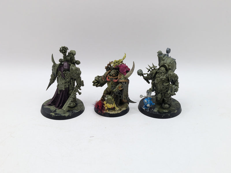 Warhammer 40k: Death Guard Nauseous Rotbone, Foul Blightspawn and Champion (BC099)