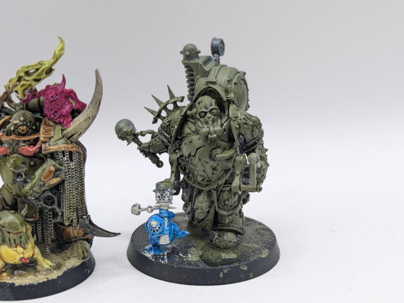 Warhammer 40k: Death Guard Nauseous Rotbone, Foul Blightspawn and Champion (BC099)