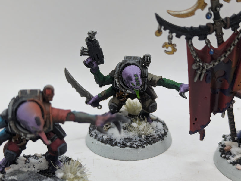 Warhammer 40k: Genestealer Cults Acolyte Hybrids - Well painted (BC125)