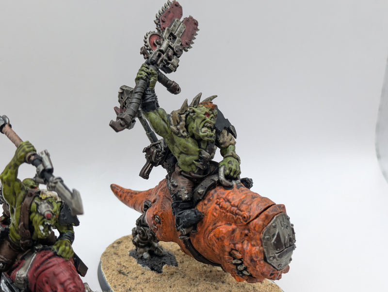 Warhammer 40k: Ork Squighog Boyz and Nob (AX009)