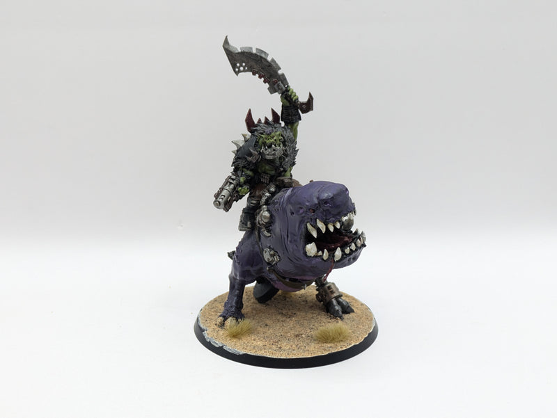 Warhammer 40k: Ork Beastboss on Squigosaur (AX091)