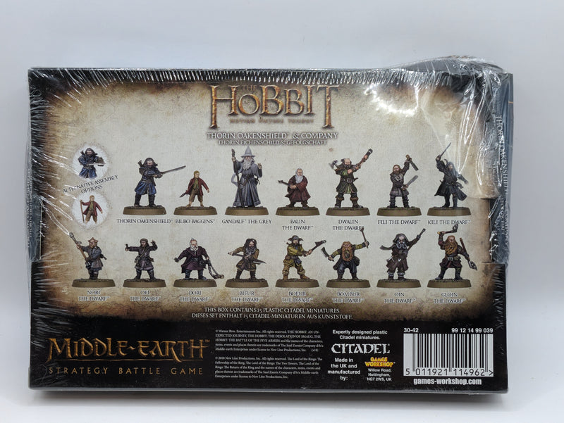 Middle Earth Strategy Battle Game: Thorin Oakenshield & Company (BB476)