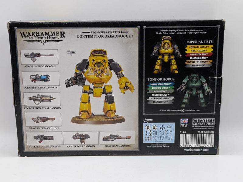 Warhammer Horus Heresy: Space Marine Contemptor Dreadnought (BB473)