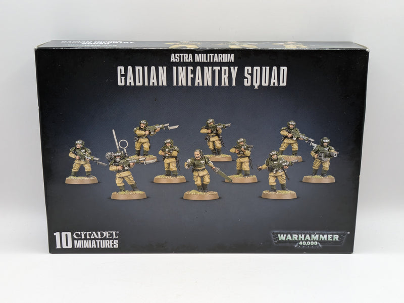 Warhammer 40k: Astra Militarum Cadian Infantry Squad Old (BB468)