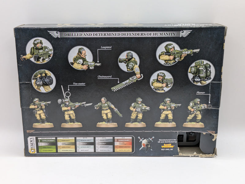 Warhammer 40k: Astra Militarum Cadian Infantry Squad Old (BB468)