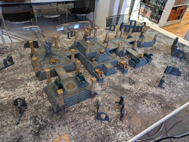 Warhammer Age of Sigmar: Complete Stormvault Terrain Board - Pro Painted (AB732)