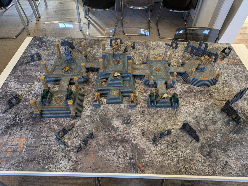 Warhammer Age of Sigmar: Complete Stormvault Terrain Board - Pro Painted (AB732)