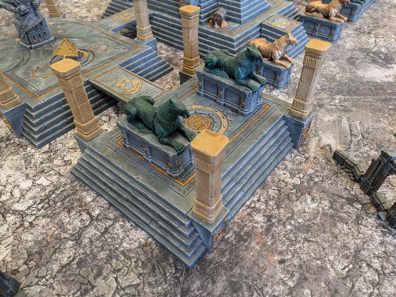 Warhammer Age of Sigmar: Complete Stormvault Terrain Board - Pro Painted (AB732)