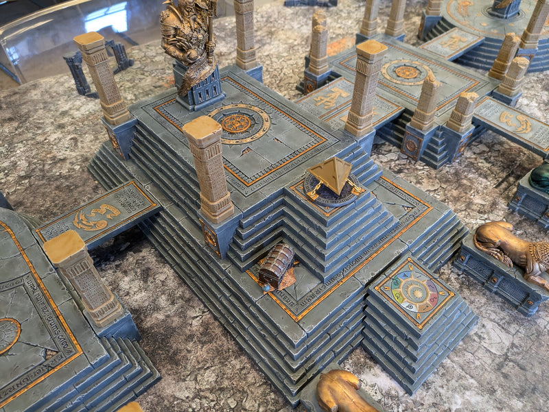 Warhammer Age of Sigmar: Complete Stormvault Terrain Board - Pro Painted (AB732)