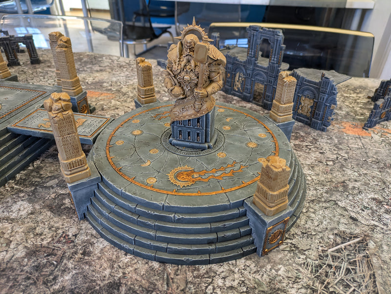 Warhammer Age of Sigmar: Complete Stormvault Terrain Board - Pro Painted (AB732)