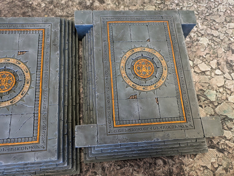 Warhammer Age of Sigmar: Complete Stormvault Terrain Board - Pro Painted (AB732)