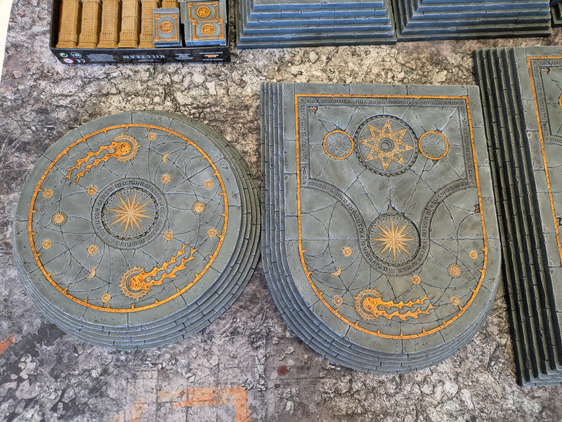 Warhammer Age of Sigmar: Complete Stormvault Terrain Board - Pro Painted (AB732)