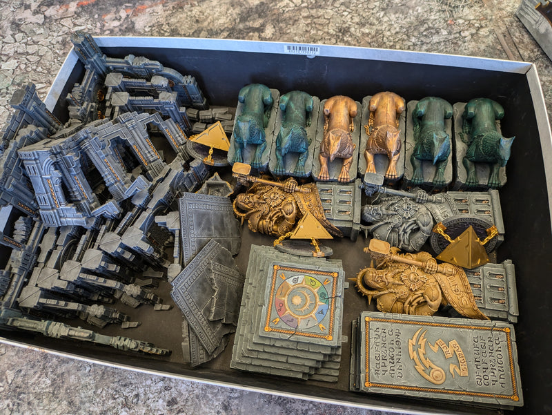 Warhammer Age of Sigmar: Complete Stormvault Terrain Board - Pro Painted (AB732)