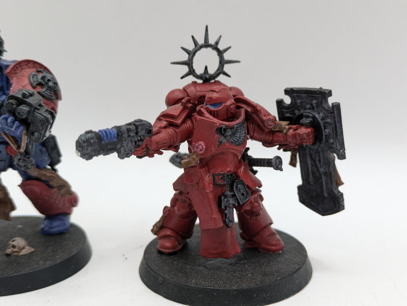 Warhammer 40k: Space Marine Blood Angels Terminator Librarian and Lieutenant (AE082)