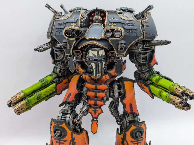 Warhammer Legions Imperialis/Adeptus Titanicus: Warmaster Heavy Battle Titan - Well Painted (AU004)