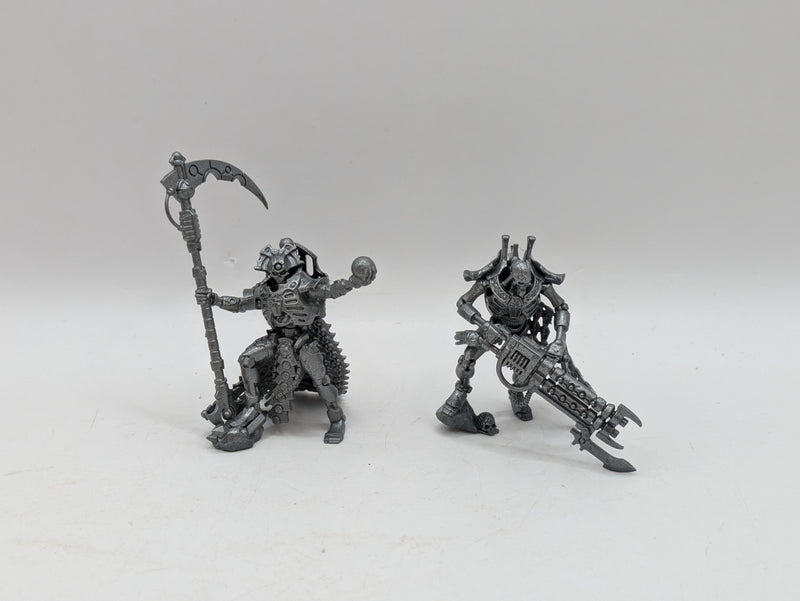 Warhammer 40k: Necron Royal Warden and Overlord (AJ024)